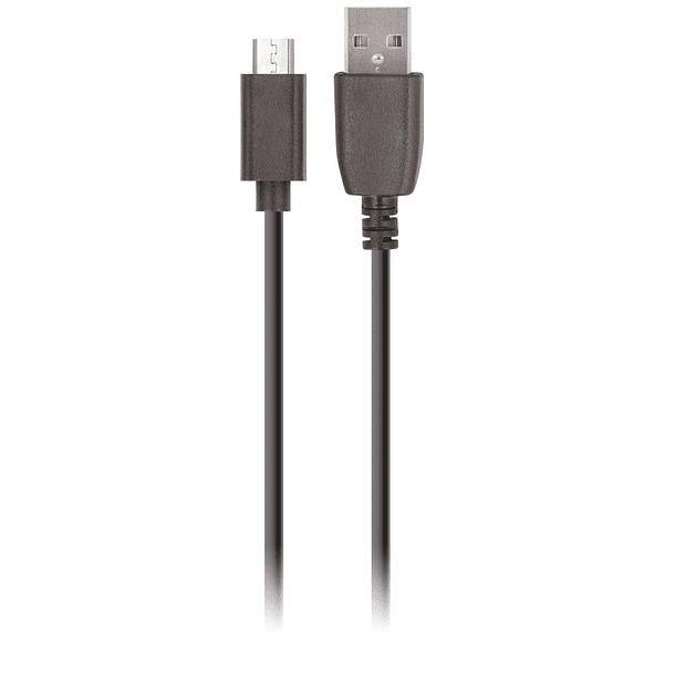 Alimentador/Carregador USB 5V 2.1A Preto c/ Cabo USB -> MicroUSB Fast Charge (1 metro) - MAXLIFE 2