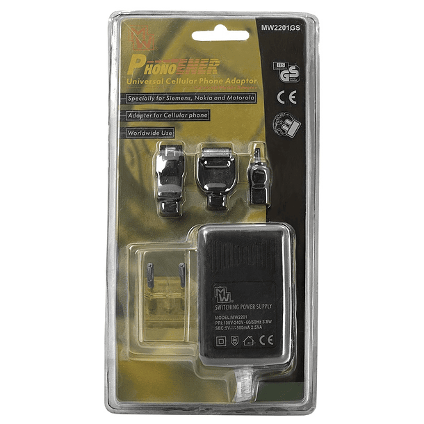 Alimentador Universal 5V p/ Telemoveis 