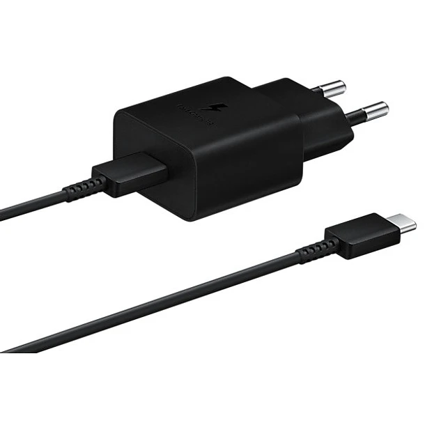 Carregador Fast Charging c/ Cabo 15W (Preto) - SAMSUNG 1
