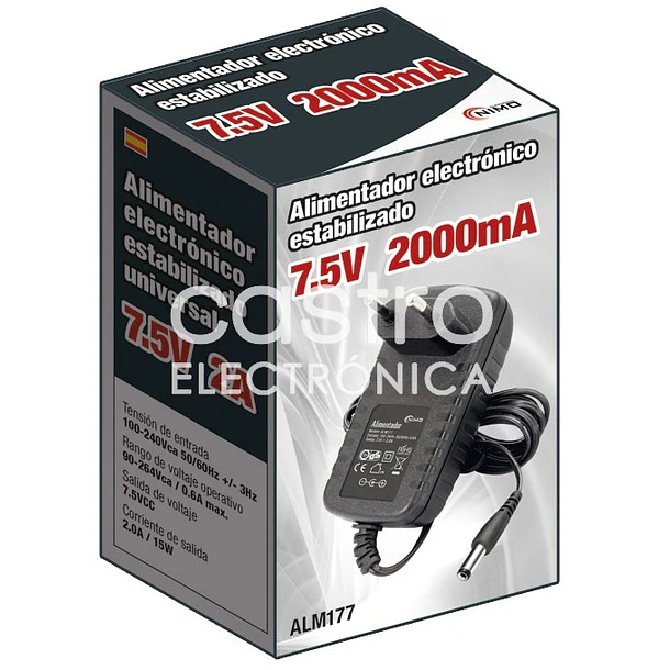 Alimentador 5V 2,1A (Micro USB) - BIWOND 2