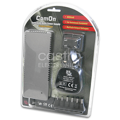 Alimentador Universal Regulável 15V ~ 24V 5A c/ Adaptadores Viagem - MW