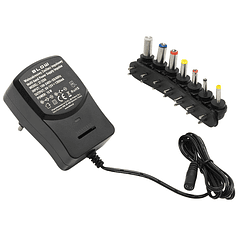 Alimentador AC/DC Universal 3/4,5/6/7,5/9/12V 1200mA - BLOW