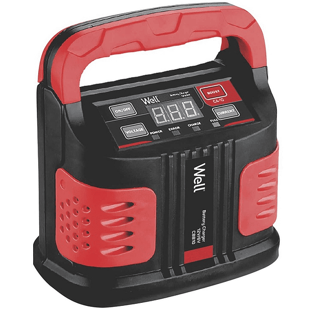 Carregador de Baterias 6/12V 10A - WELL 1