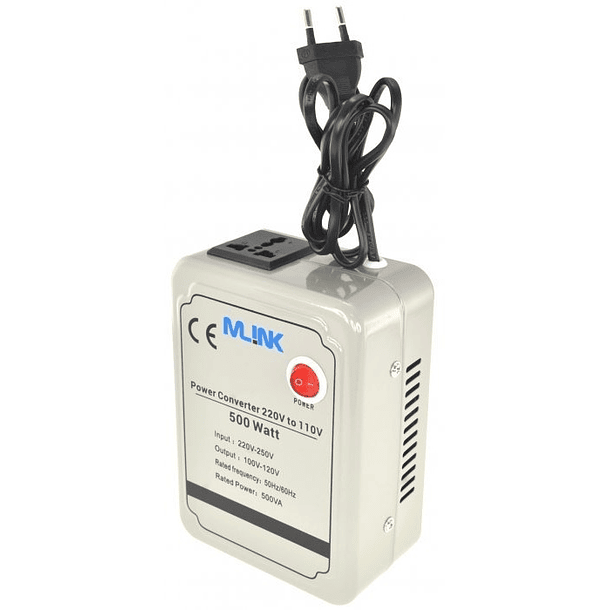Conversor 220V ->110V 500W - MLINK 2