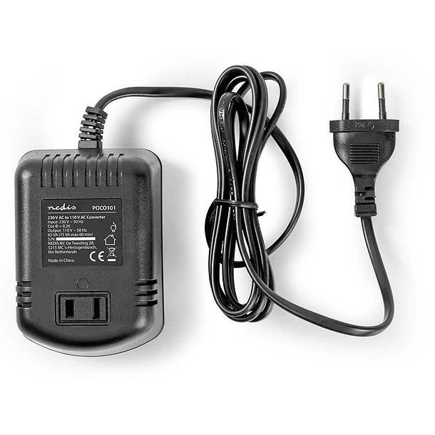 Conversor de Corrente 220-110V / 75W - NEDIS 1
