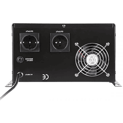 Conversor 12V -> 220V 700W (ONDA PURA) Estabilizador Tensão c/ Função Carregamento Bateria - KEMOT