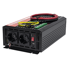 Conversor ONDA PURA 12V -> 220V 1000W USB