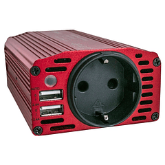 Conversor 12-220V 300W c/ USB (Onda Sonosoidal Modificada)