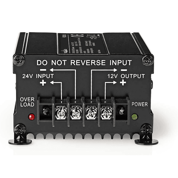 Conversor DC-DC 24V-12V 10 Amp - NEDIS 2
