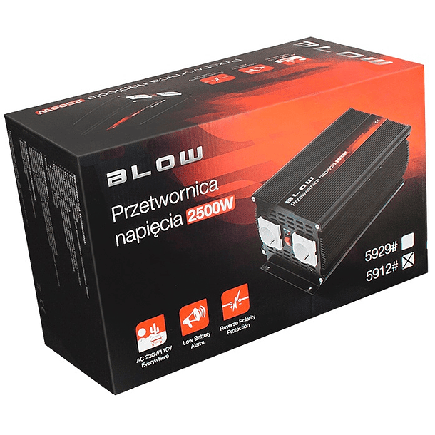 Conversor ONDA PURA 24V -> 220V 5000W 3