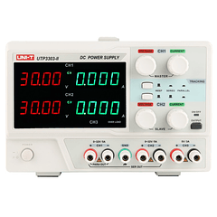 Fonte Alimentação Digital Multi-Canal (3x) Regulável 0~32V 0~3A - UNI-T UTP3303-II