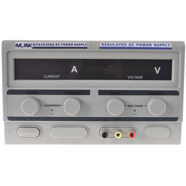 Fonte Alimentação 0-30V / 0-30A Duplo Mostrador - M-LINK 1
