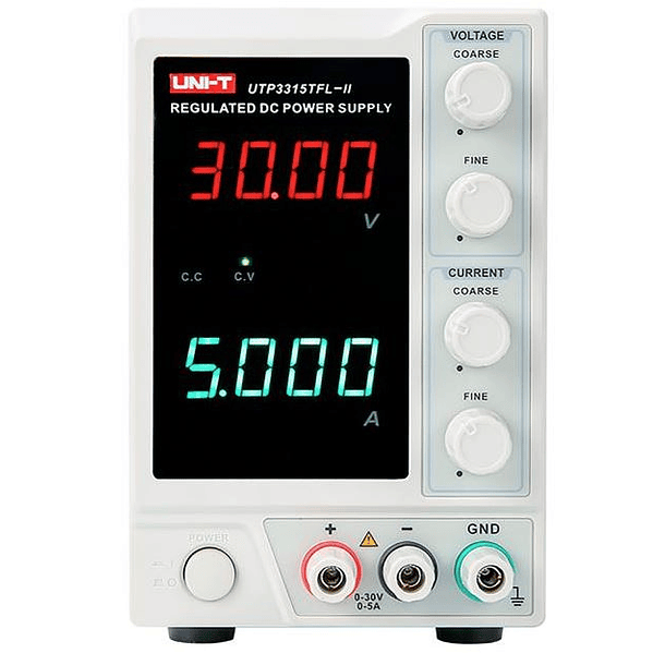 Fonte Alimentação Regulável 0~30V 0~5A - UNI-T 2
