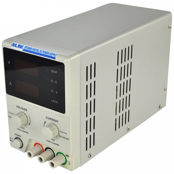 Fonte Alimentação Regulável 0~30V 0~5A c/ Display Duplo 1