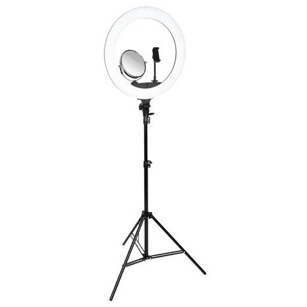 Pack Candeeiro LED c/ Espelho + Tripé Extensível (2 mts) p/ Estúdio Fotográfico 1