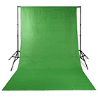 Tela de Fundo Verde p/ Estúdio Fotográfico (2,95 x 2,95 mts) - NEDIS 1