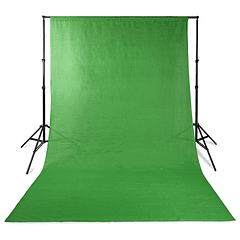 Tela de Fundo Verde p/ Estúdio Fotográfico (2,95 x 2,95 mts) - NEDIS
