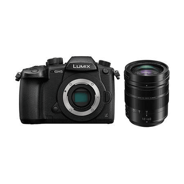 Câmara LUMIX GH5 20MP 4K + Objetiva 12-60mm/2.8-4 ASPH (Preto) - PANASONIC 2