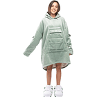 Cobertor Hagrid Cozy c/ Mangas e Bolso (Verde) - FLAMINGUEO 1