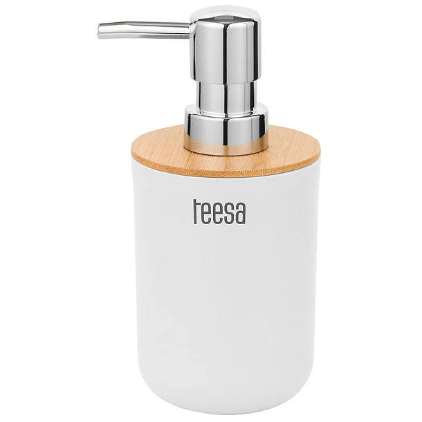 Conjunto de 6x Acessórios p/ Casa de Banho (Branco) - TEESA 3
