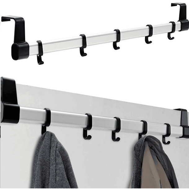 Cabide c/ 5 Ganchos p/ Porta 1