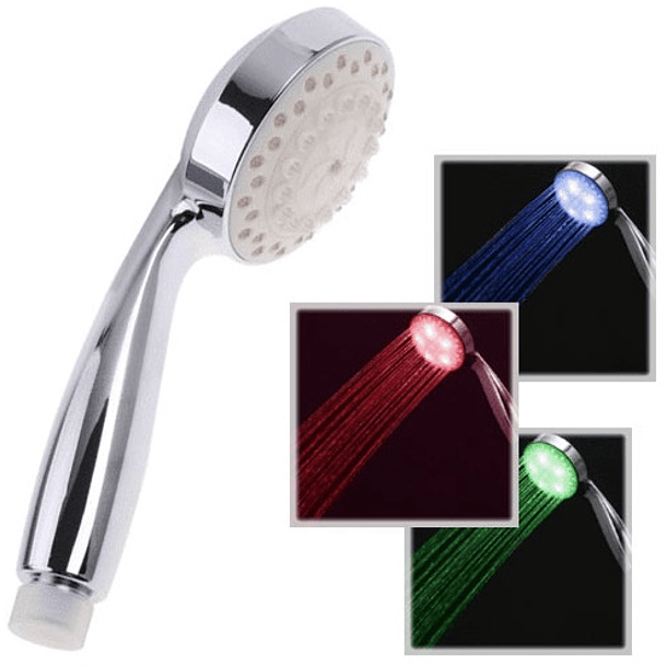 Chuveiro LED RGB c/ Mudança de Cor por Temperatura 1