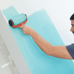 Pack Pintura c/ 2x Rolos Recarregáveis Anti-Gotas + Acessórios - INNOVAGOODS