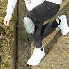 Pack 2x Joelheiras Poliester p/ Trabalhos de Joelhos