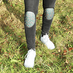 Pack 2x Joelheiras Poliester p/ Trabalhos de Joelhos