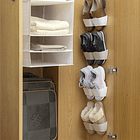 Organizador p/ Arrumação de Calçado c/ Adesivo (4 Pares) - INNOVAGOODS 2