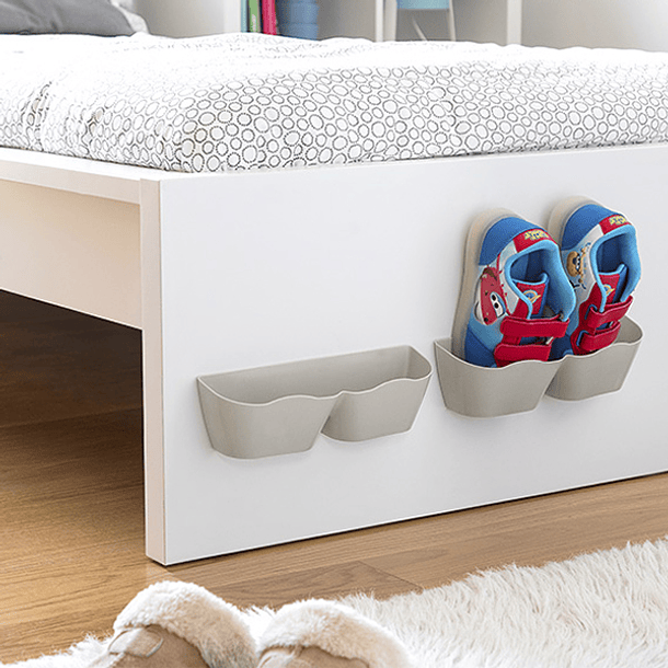 Organizador p/ Arrumação de Calçado c/ Adesivo (4 Pares) - INNOVAGOODS 4