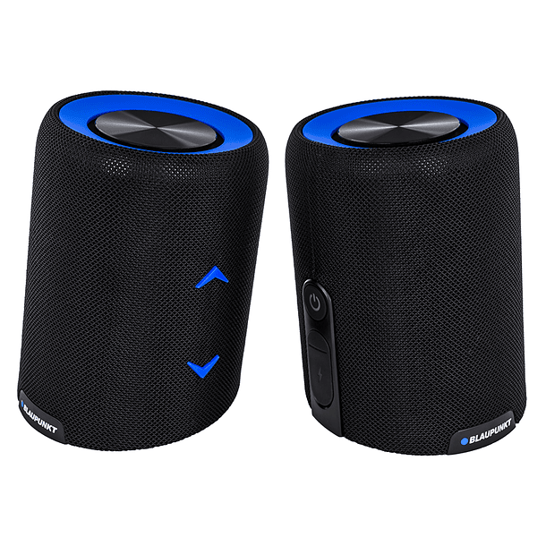 Coluna Portátil BLP3730 Bluetooth 20W IPX7 (Preto/Azul) - BLAUPUNKT 2