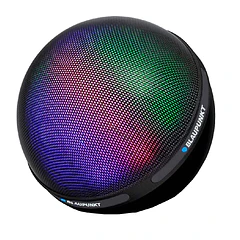Coluna Portátil LED 5W Bluetooth (Preto) - BLAUPUNKT