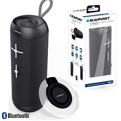 Coluna Portátil BLP1900 Bluetooth 14W c/ Carregador Indução Qi (Preto) - BLAUPUNKT