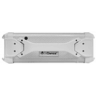 Coluna Portátil LEDs RGB c/ Leitor MP3, USB, SD, AUX, Bluetooth (Branco) - iDance 4