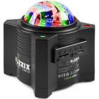 Coluna Bluetooth c/ Efeitos Aurora Galactic LED 4x 2W RGBW - FUZZIX 1