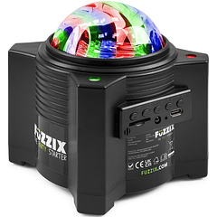 Coluna Bluetooth c/ Efeitos Aurora Galactic LED 4x 2W RGBW - FUZZIX
