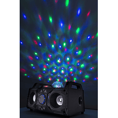 Coluna Portátil BLP3920 Bluetooth 20W c/ Leds (Preto) - BLAUPUNKT