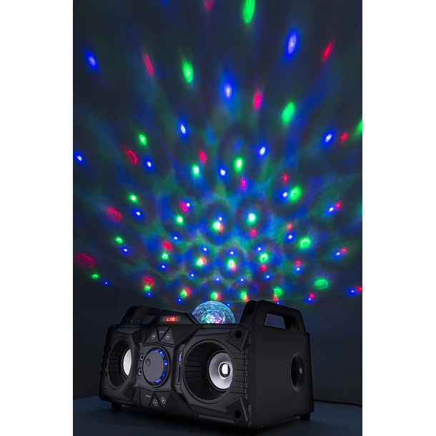 Coluna Portátil BLP3920 Bluetooth 20W c/ Leds (Preto) - BLAUPUNKT 2