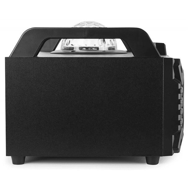 Consola de Som Portátil DJ 100W c/ USB/SD/BLUETOOTH e Efeitos LED c/ Bateria (Preto) KAR100 - FENTON 4