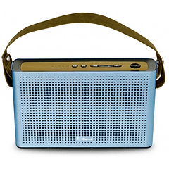 Coluna Portátil 50W c/ Leitor AUX e Bluetooth (Azul) - iDance