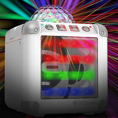 Coluna Portátil 50W c/ Leitor AUX e Bluetooth (Azul) - iDance