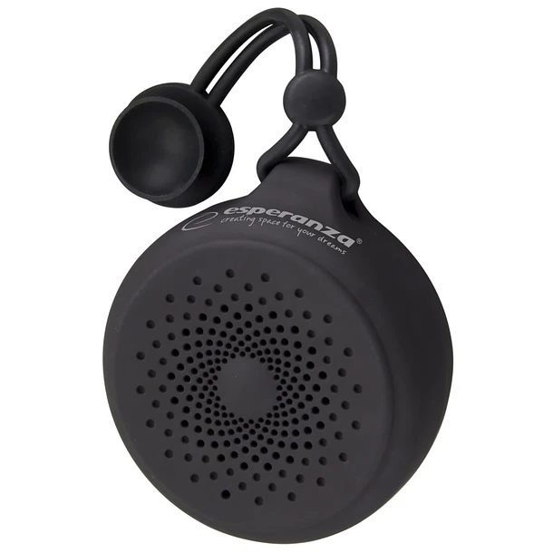 Coluna Bluetooth 3W (à Prova de Água) Preto - ESPERANZA 1