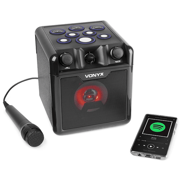 Pack Karaoke 50W Bluetooth c/ Drum Pads (SBS50B-DRUM) - VONYX 1