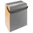 Coluna de Madeira Bluetooth Estilo Vintage 8