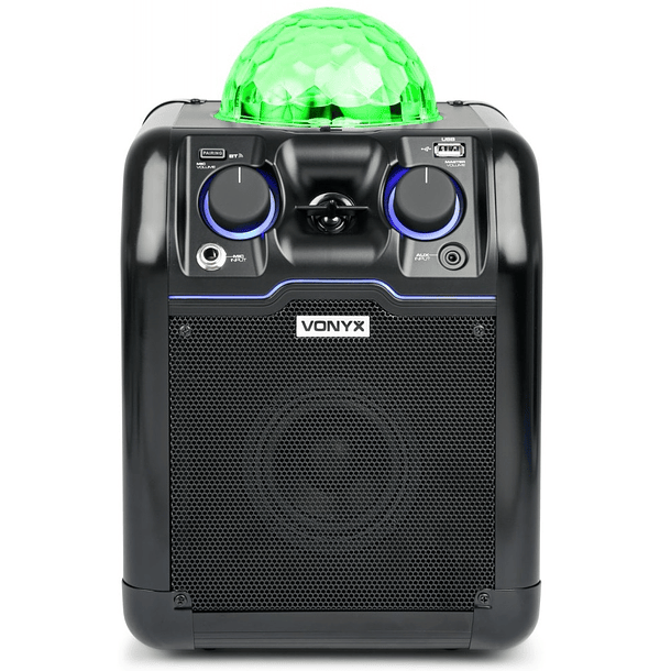 Coluna Portátil Bluetooth c/ Efeitos de LED RGB (Preto) SBS50B - VONYX 2