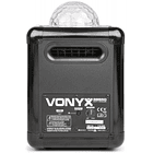 Coluna Portátil Bluetooth c/ Efeitos de LED RGB (Preto) SBS50B - VONYX 4