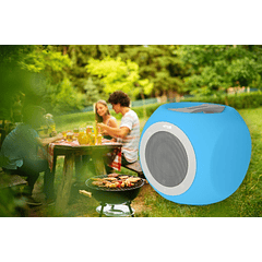 Coluna de Exterior Portátil Bluetooth c/ Troca de Cores RGB (CX1) - MAX