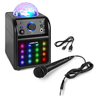 Coluna Karaoke Bluetooth 50W c/ Efeitos de LED´s (Preto) - FENTON SBS50B-PLUS 1