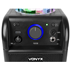 Coluna Karaoke Bluetooth 50W c/ Efeitos de LED´s (Preto) - FENTON SBS50B-PLUS 4